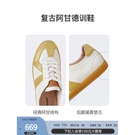 Leisure Walker 2023 Spring New Style Retro German Training Shoes White Shoes Women Casual Shoes B2V2