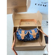 Aston Baguette Bag - Lightweight Tooling Leather with Detachable Straps