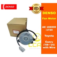 Denso Radiator Fan Motor - AE 168000-1720 - Toyota Camry (2008-2014) With Wire