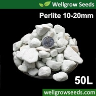 Perlite Large (10-20mm) (For Aroids soil mix, adenium soil mix, monstera, philodendron, caladium, anthurium mix) (50L)