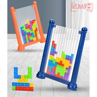 Educational Toys for Children Tetris Block Game Puzzle Building Block Puzzle Intelligence Family Gam