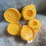 XO Spring mold set for making large moon cakes 500gr - 1kg - 1kg2 - T0455