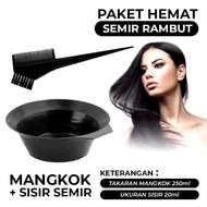 SET OF HAIR DYE COMB + BOWL / HAIR DYE COMB / HAIR DYE CUTTER