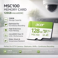 全新未開 Acer MSC100 128GB MicroSDXC 記憶卡 V30 U3 100/45MB/s TF