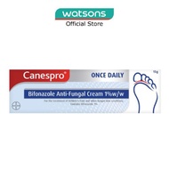 CANESPRO Bifonazole Anti-Fungal Cream 1% (Treatment For Athelete's Foot + Fungal Skin Conditions) 15