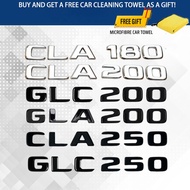 READY STOCK Mercedes Benz CLA180 CLA200 CLA250 GLA200 GLA250 GLC200 GLC250 Rear Emblem Logo