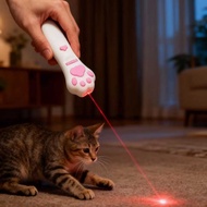 Pet Toys Cat Laser Cat Teasing Stick Infrared Laser Light Cat Toys Cat Teasing Handy Tool Laser Pen 