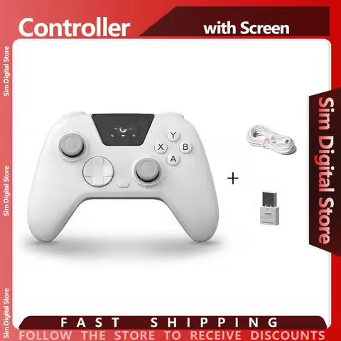 Gaishi N2 Lite Stargazer Wireless Gaming Controller PC / Co Branded Edition Equipped with Screen and