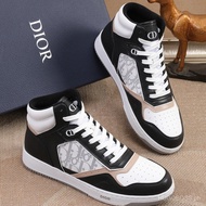 2024Dior botas B27 Men's Casual Fashion Sports Board Shoes High-Top Men's Shoes tenis XGSG