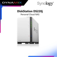 Synology NAS DiskStation DS220j 2-Bay Personal Cloud NAS Storage