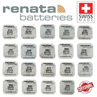 Renata Button Battery 315 317 321 335 346 362 364 371 373 377 379 394 395 397 SWISS Genuine Sold Sep
