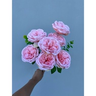 Ohara Camellia Cluster 7 Flowers - Artificial flowers, silk flowers