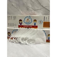 MASKER DUCKBILL CAREION ANAK PUTIH 1 BOX ISI 50PCS / MASKER