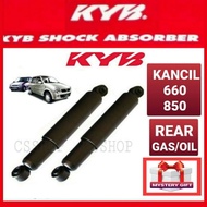 KYB PERODUA KANCIL 660 / 850 ABSORBER REAR OIL / GAS 1SET=2PCS KYB ORIGINAL KAYABA SUSPENSION SHOCK ASORBER PERODUA CAR