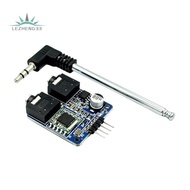 TEA5767 FM Stereo Radio Module 76-108MHZ High Sensitivity Receiver with Antenna for DIY Electronics 