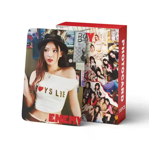 55pcs/set TWICE ENEMY SANA MOMO THIS IS FOR lomo Star Photocards Photo Lomo Cards Fans Collection Pr