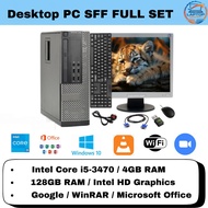 Desktop PC Dell Optiplex 7010 SFF - Intel Core i5 3rd Gen - 4GB RAM - 128GB - Windows 10 Pro [USED]