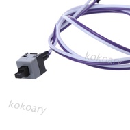 KOK Los PC Computer Desktop ATX Power On Supply Reset Cable Cord Switch Connector