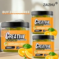 LOCAL (Next day delivery)   BUY 2 GET 1 FREE  Creatine Monohydrate Gummies 5g for Men Women - Sugar 
