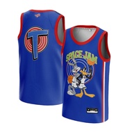 [ORIGINAL] Bugs Bunny Tune Squad Space Jam Jersey biru - Swingman Basketball Shirt T-Shirt Tshirt To