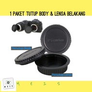 Rear Cap Tutup Body Lensa Canon 2000D 3000D 4000D 8000D 9000D 77D