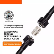 Toronstar M22 to M22 Adapter Hose Connection M22 Thread Hose Connection M22 Hose Connector 15mm Stai