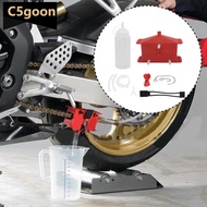 C5GOON Motorcycle Chain Cleaning Machine Kit Brush Gear Cleaner Tool G5R9