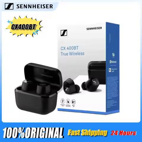 Original Sennheiser CX400BT True in Ear Sports Headset Stereo High Quality Sound Wireless Bluetooth 