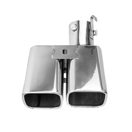 【Best value】 Genuine Sumsoo Car Inlet Double- Rear Exhaust Tip For Alphard Tail Muffler Stainless St