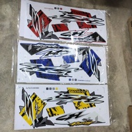 Stiker sticker body stripe cover set (4) honda wave dash110v3 dash fi dash 110 fi v3