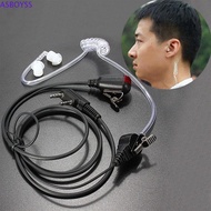 ASBOYSS FBI Style New Hot Sale Talkabout Walkie Talkie 2 Pin Earpiece