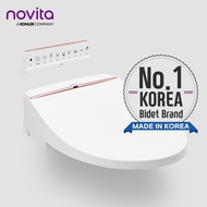 NOVITA BD-H900HC Bidet Seat Toilet Cover Cooper-Gold Color Korean Top-of-the-line Washlet Bathroom Automatic Flushing Night Lighting Auto-opening Sterilization Waterproof Drying