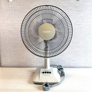 新淨Panasonic 12吋坐枱風扇（杏色）