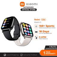 [New Arrival] Redmi Watch 5 Lite | Vibrant AMOLED Display | GPS Track | Clear Calling | 5 ATM Water 