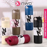 《 𝗧𝗘𝗠𝗣𝗘𝗥𝗔𝗧𝗨𝗥𝗘 𝗟𝗢𝗖𝗞 》 Stainless Steel Thermos Bottle 550ml Travel Outdoor Sport Insulated Tumbler Cup