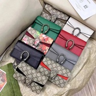 GUCCI Dionysus Dionysus Dionysus Bag min Classic Old Flower Khaki Mini Small Classic Dionysus Buckle