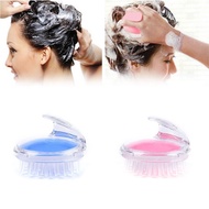 Manual Shampoo Scalp Shower Body Wash Hair Massage Massager Brush Comb