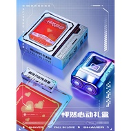 [Ready Stock] Tongshi/Aiqi & X-KeyS5 Electric Shaver Digital Display Men Shaving Shaving Portable Gi