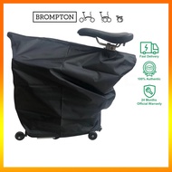 Folding Bike Dust Cover for Brompton Cycling Bicycle Body Protector Frame Hidden Gear Convenient with Bag