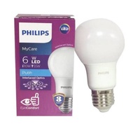 [Bundle of 2] Philips LED Light Bulb 6W E27