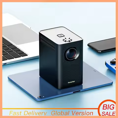 HONGTOP S30MAX Android Wifi 4k Smart Portable Projector with WiFi and Bluetooth Pocket Outdoor 4K 95