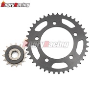 (520 41/15T) Motorcycle Front Rear Sprockets For Honda CB 500 F FA CB500F CB 500 X XA CB500X CBR 500