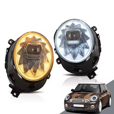 2014-2018 for MINI F56 LED Headlight S Chili Pepper White Light for F56 Base Car Part 6000K Color Te