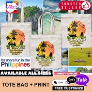 I LOVE Puka Shell Beach, Boracay, Aklan, Philippines TOTE BAG DESIGN BEST FOR AND SOUVENIRS
