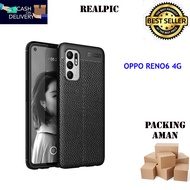PROMO ( BISA COD) Case Auto Focus OPPO RENO 6 4G Leather Experience SoftCase Slim Ultimate / Casing Kulit