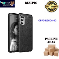 PROMO ( BISA COD) Case Auto Focus OPPO RENO 6 4G Leather Experience SoftCase Slim Ultimate / Casing 