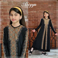 Abiyyuco GL1042A | Gamis Abaya Turkey Anak Umur 4 5 6 7 8 9 10 11 12 Tahun Turki Remaja Umur 13 Tahu