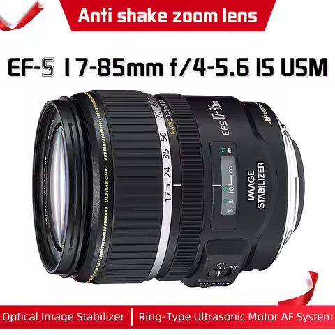 DH Original 17-85 Lens EF-S 17-85mm f/4-5.6 IS USM Camera Lenses for Canon Camera