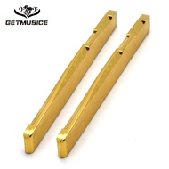 Pelana bawah tali gitar folk, pelana logam gitar akustik, pelana jambatan tali 72/76*3*7.8-6.9mm