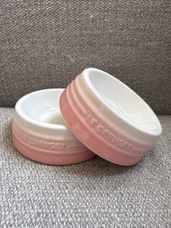 （斷捨離*平價放售）Le Creuset LC 陶瓷 寵物糧食碗 寵物碗 (特小 ss) Powder Pink 兩隻一套